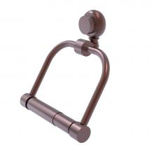Allied Brass 424T-CA - Venus Collection 2 Post Toilet Tissue Holder with Twisted Accents