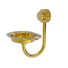 Allied Brass 426D-PB - Venus Collection Tumbler and Toothbrush Holder with Dotted Accents