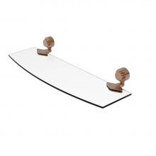 Allied Brass 433/18-BBR - Venus Collection 18 Inch Glass Shelf