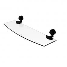 Allied Brass 433/18-BKM - Venus Collection 18 Inch Glass Shelf