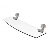 Allied Brass 433/18-SN - Venus Collection 18 Inch Glass Shelf