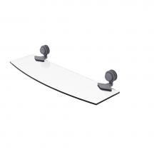 Allied Brass 433D/18-GYM - Venus Collection 18 Inch Glass Shelf with Dotted Accents