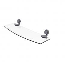 Allied Brass 433T/18-GYM - Venus Collection 18 Inch Glass Shelf with Twist Accents