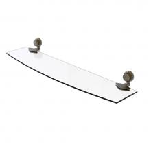 Allied Brass 433T/24-ABR - Venus Collection 24 Inch Glass Shelf with Twist Accents