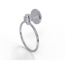 Allied Brass 7116D-PC - Satellite Orbit One Collection Towel Ring with Dotted Accent