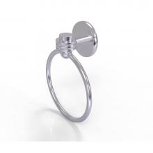 Allied Brass 7116D-SCH - Satellite Orbit One Collection Towel Ring with Dotted Accent