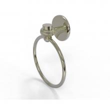 Allied Brass 7116T-PNI - Satellite Orbit One Collection Towel Ring with Twist Accent