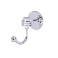 Allied Brass 7120D-PC - Satellite Orbit One Robe Hook with Dotted Accents