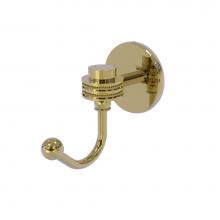 Allied Brass 7120D-UNL - Satellite Orbit One Robe Hook with Dotted Accents