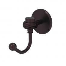 Allied Brass 7120T-ABZ - Satellite Orbit One Robe Hook with Twisted Accents