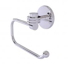 Allied Brass 7124ED-PC - Satellite Orbit One Collection Euro Style Toilet Tissue Holder with Dotted Accents