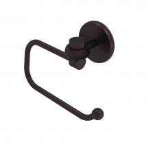 Allied Brass 7124ET-ABZ - Satellite Orbit One Collection Euro Style Toilet Tissue Holder with Twisted Accents