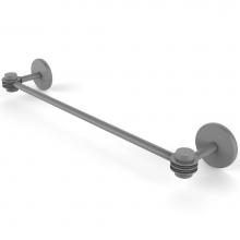 Allied Brass 7131D/24-GYM - Satellite Orbit One Collection 24 Inch Towel Bar with Dotted Accents