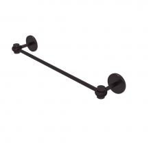 Allied Brass 7131T/18-ABZ - Satellite Orbit One Collection 18 Inch Towel Bar with Twist Accents