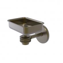 Allied Brass 7132D-ABR - Satellite Orbit One Wall Mounted Soap Dish with Dotted Accents