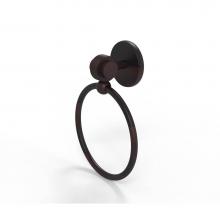 Allied Brass 7216G-VB - Satellite Orbit Two Collection Towel Ring with Groovy Accent
