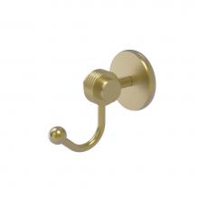 Allied Brass 7220G-SBR - Satellite Orbit Two Collection Robe Hook with Groovy Accents