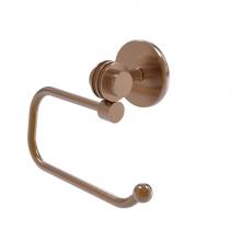 Allied Brass 7224ED-BBR - Satellite Orbit Two Collection Euro Style Toilet Tissue Holder with Dotted Accents