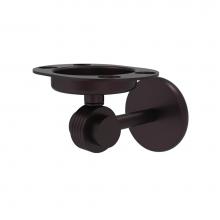 Allied Brass 7226G-ABZ - Satellite Orbit Two Collection Tumbler and Toothbrush Holder with Groovy Accents