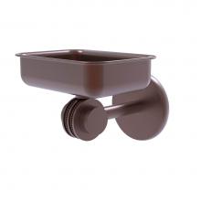 Allied Brass 7232D-CA - Satellite Orbit Two Collection Wall Mounted Soap Dish with Dotted Accents