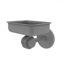 Allied Brass 7232G-GYM - Satellite Orbit Two Collection Wall Mounted Soap Dish with Groovy Accents