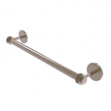 Allied Brass 7251D/18-PEW - Satellite Orbit Two Collection 18 Inch Towel Bar with Dotted Detail