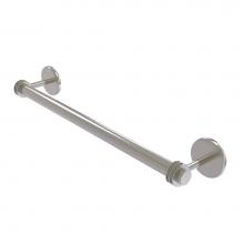 Allied Brass 7251D/18-SN - Satellite Orbit Two Collection 18 Inch Towel Bar with Dotted Detail