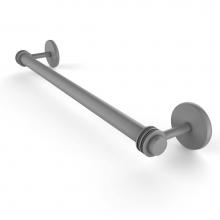 Allied Brass 7251D/30-GYM - Satellite Orbit Two Collection 30 Inch Towel Bar with Dotted Detail
