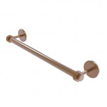 Allied Brass 7251G/36-BBR - Satellite Orbit Two Collection 36 Inch Towel Bar with Groovy Detail