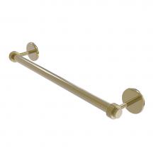 Allied Brass 7251G/36-UNL - Satellite Orbit Two Collection 36 Inch Towel Bar with Groovy Detail