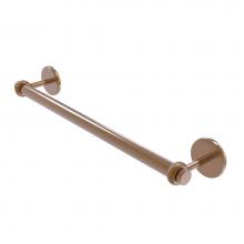 Allied Brass 7251T/36-BBR - Satellite Orbit Two Collection 36 Inch Towel Bar with Twist Detail