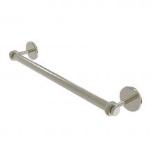 Allied Brass 7251T/36-PNI - Satellite Orbit Two Collection 36 Inch Towel Bar with Twist Detail