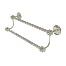 Allied Brass 7272/30-PNI - Satellite Orbit Two 30 Inch Double Towel Bar