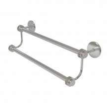 Allied Brass 7272D/18-SN - 18 Inch Double Towel Bar