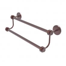 Allied Brass 7272G/24-CA - 24 Inch Double Towel Bar