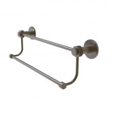 Allied Brass 9072D/18-ABR - Mercury Collection 18 Inch Double Towel Bar with Dotted Accents