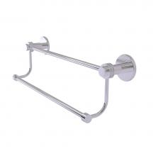 Allied Brass 9072D/18-PC - Mercury Collection 18 Inch Double Towel Bar with Dotted Accents