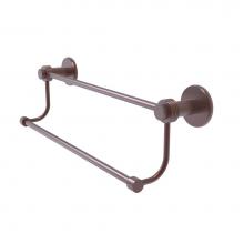 Allied Brass 9072G/30-CA - Mercury Collection 30 Inch Double Towel Bar with Groovy Accents