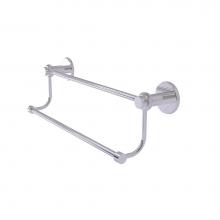Allied Brass 9072T/18-PC - Mercury Collection 18 Inch Double Towel Bar with Twist Accents
