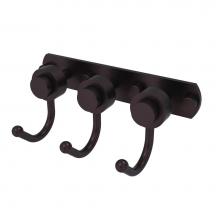 Allied Brass 920-3-ABZ - Mercury Collection 3 Position Multi Hook with Smooth Accent