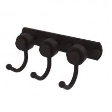 Allied Brass 920-3-ORB - Mercury Collection 3 Position Multi Hook with Smooth Accent