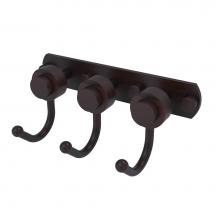 Allied Brass 920-3-VB - Mercury Collection 3 Position Multi Hook with Smooth Accent