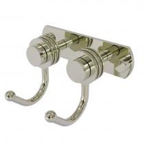Allied Brass 920D-2-PNI - Mercury Collection 2 Position Multi Hook with Dotted Accent