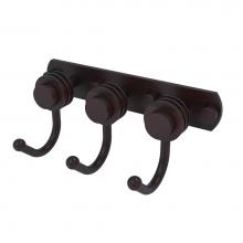 Allied Brass 920D-3-VB - Mercury Collection 3 Position Multi Hook with Dotted Accent