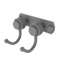 Allied Brass 920G-2-GYM - Mercury Collection 2 Position Multi Hook with Groovy Accent