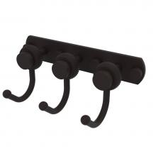 Allied Brass 920T-3-ORB - Mercury Collection 3 Position Multi Hook with Twisted Accent