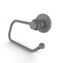 Allied Brass 924ET-GYM - Mercury Collection Euro Style Toilet Tissue Holder with Twisted Accents