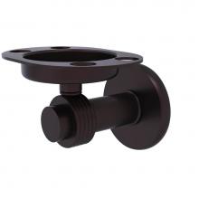 Allied Brass 926G-ABZ - Mercury Collection Tumbler and Toothbrush Holder with Groovy Accents