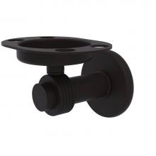 Allied Brass 926G-ORB - Mercury Collection Tumbler and Toothbrush Holder with Groovy Accents