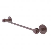 Allied Brass 931D/18-CA - Mercury Collection 18 Inch Towel Bar with Dotted Accent